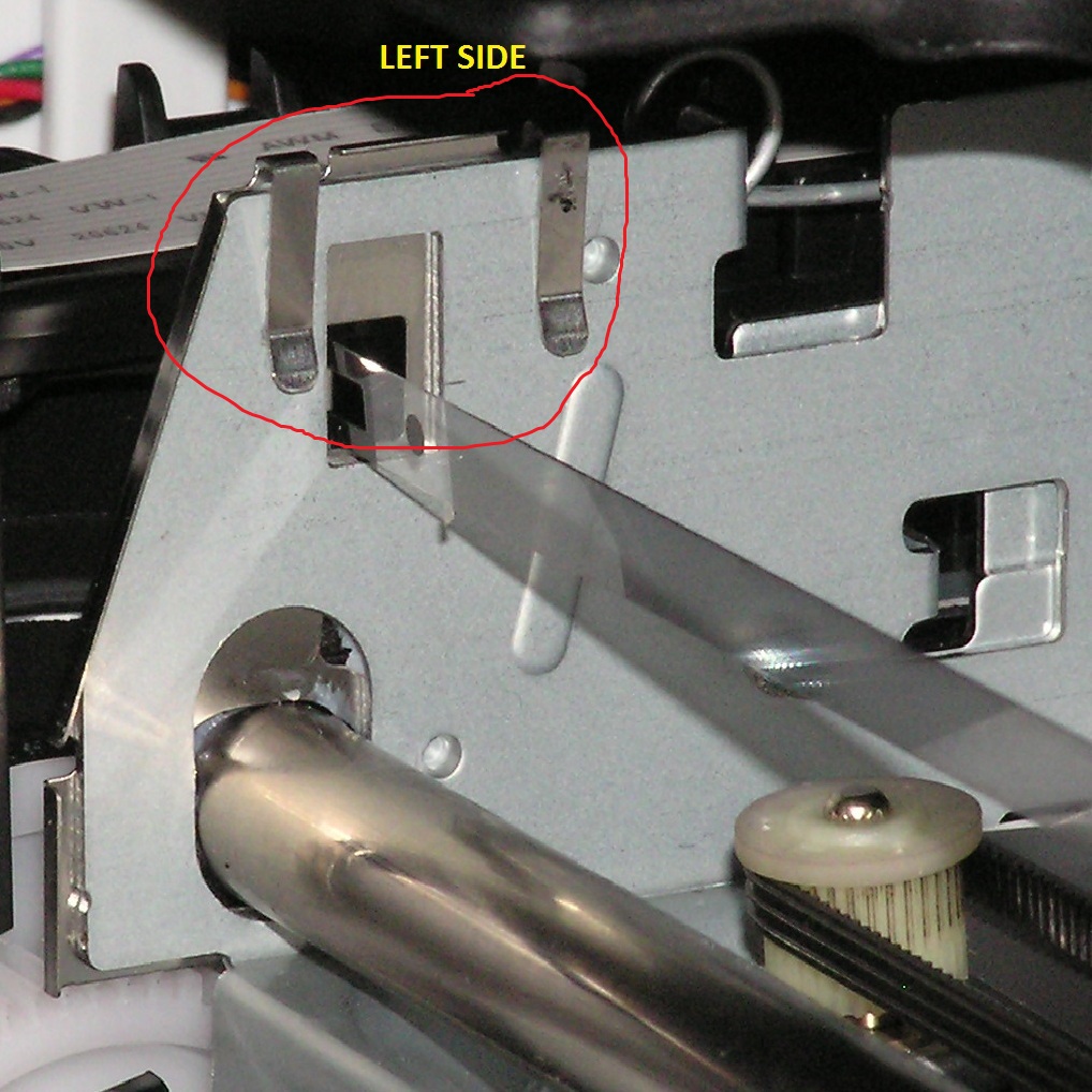 Solved: plastic ribbon problem - HP Support Community - 5958461
