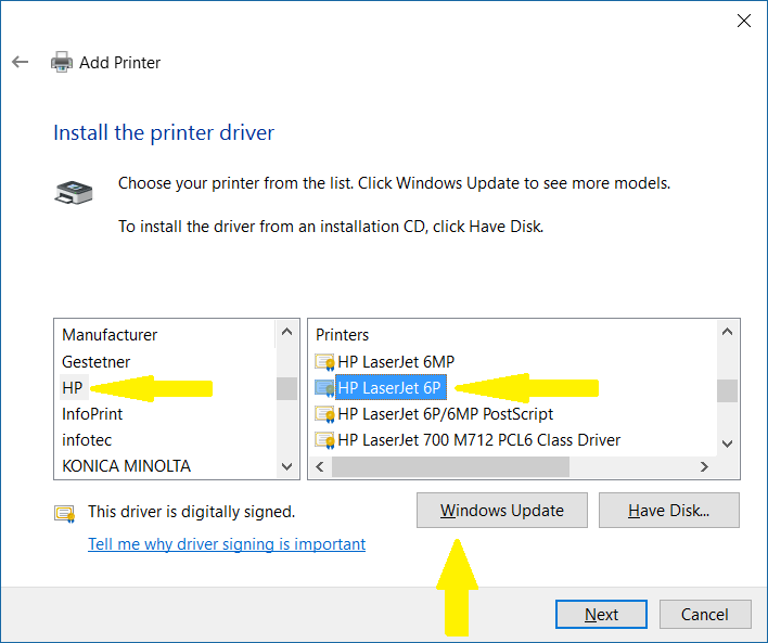 Download Hp Laserjet 6p Driver Windows 7