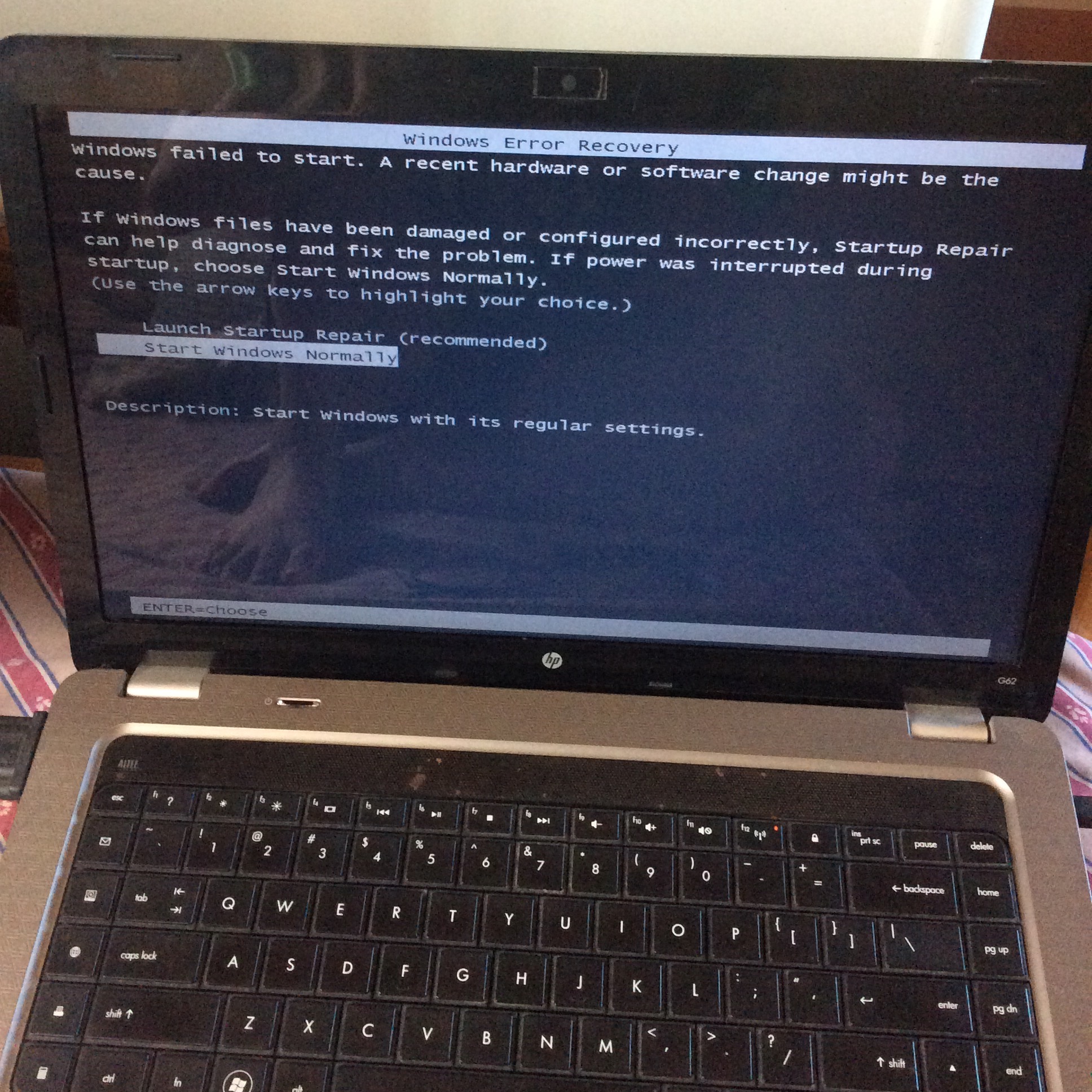 My laptop is stuck on the hp loading page HP Support Community 5972991