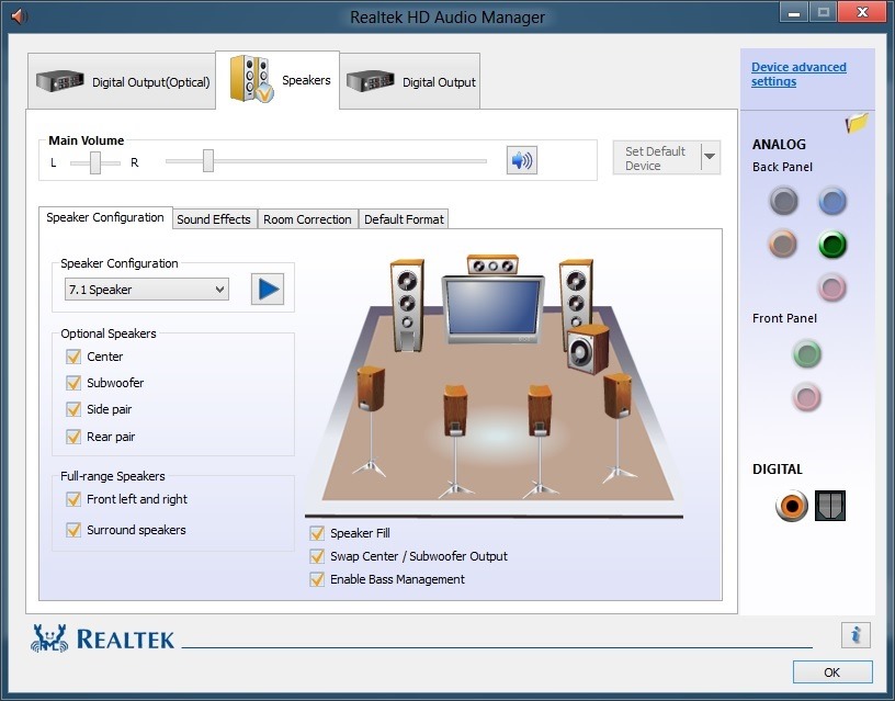 Solved: How to get back old Realtek HD Audio Manager - HP Support Community  - 5993382