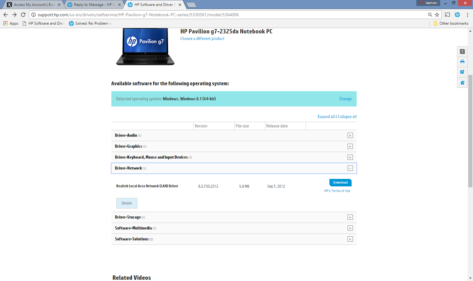 Solved: Problem with the WiFi - HP Support Community - 4799747