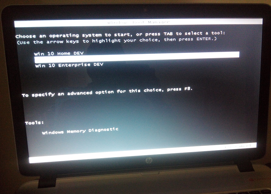 Hp cold boot что это