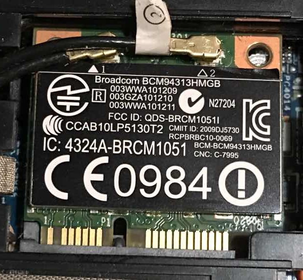 Solved: upgrade wi-fi adapter`s - HP Support Community - 6005187