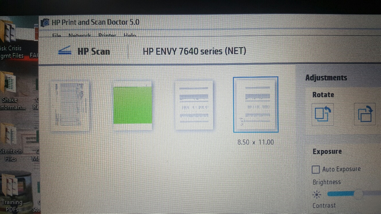 Solved Envy 7640 scanning issues HP Support Community 6012691