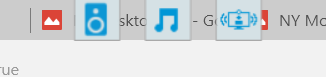 wish to hide audio control icons stuck at top of screen - HP Support ...