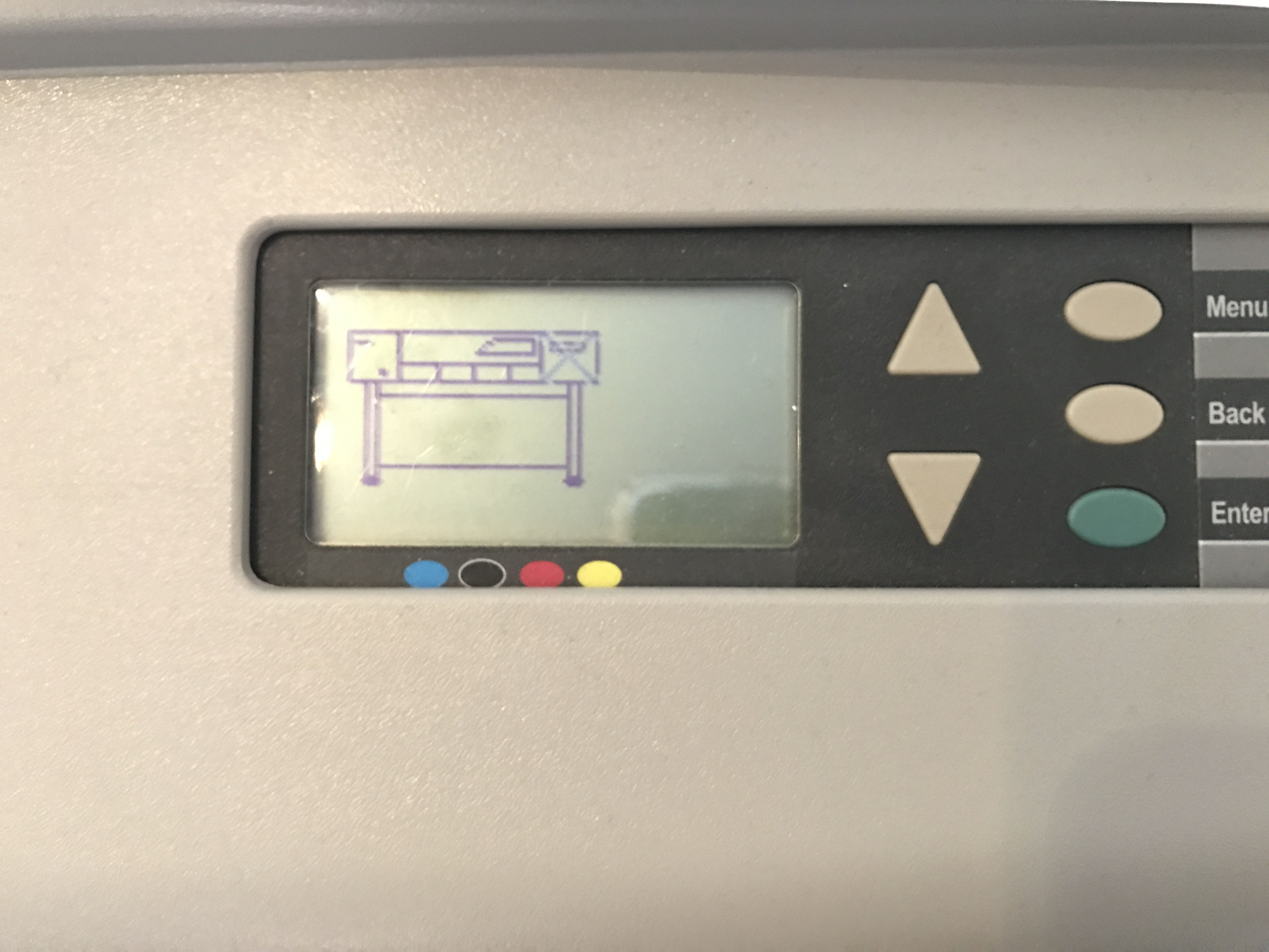 Hp designjet 500 power button blinking hp support community 6022175