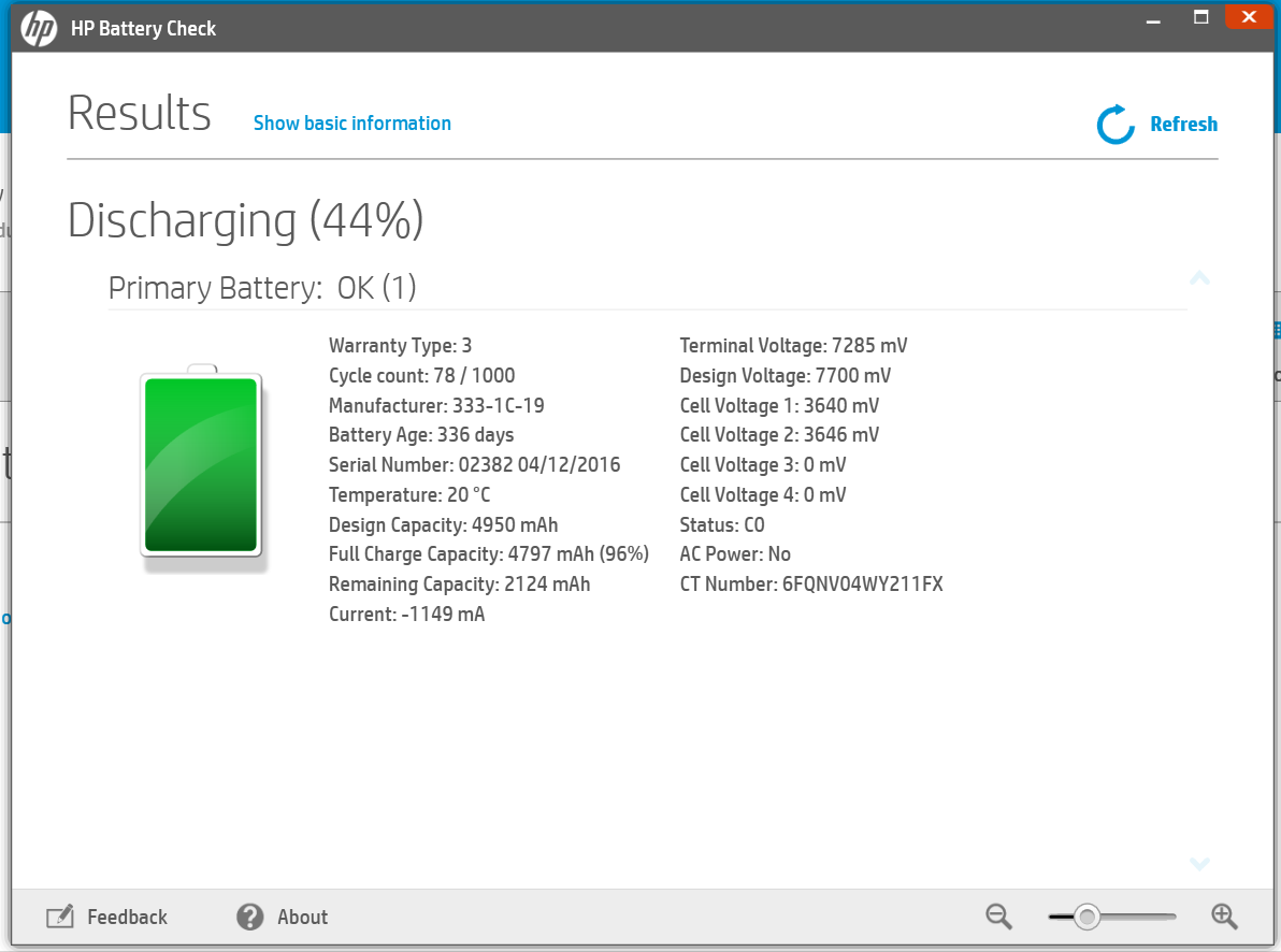 Solved battery not fully charging HP Support Community 6020880