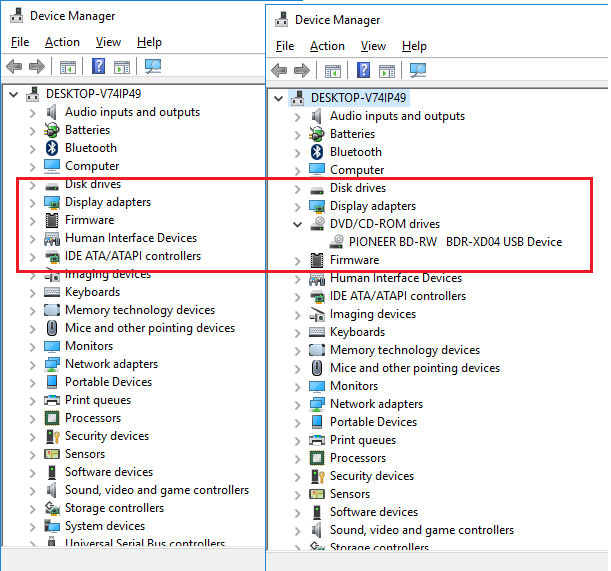 Help Please! I have an external DVD drive that is not recogn... HP