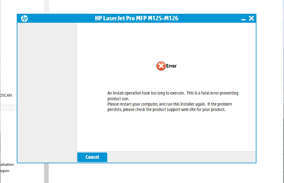 Installation problems - HP Support Community - 6038547