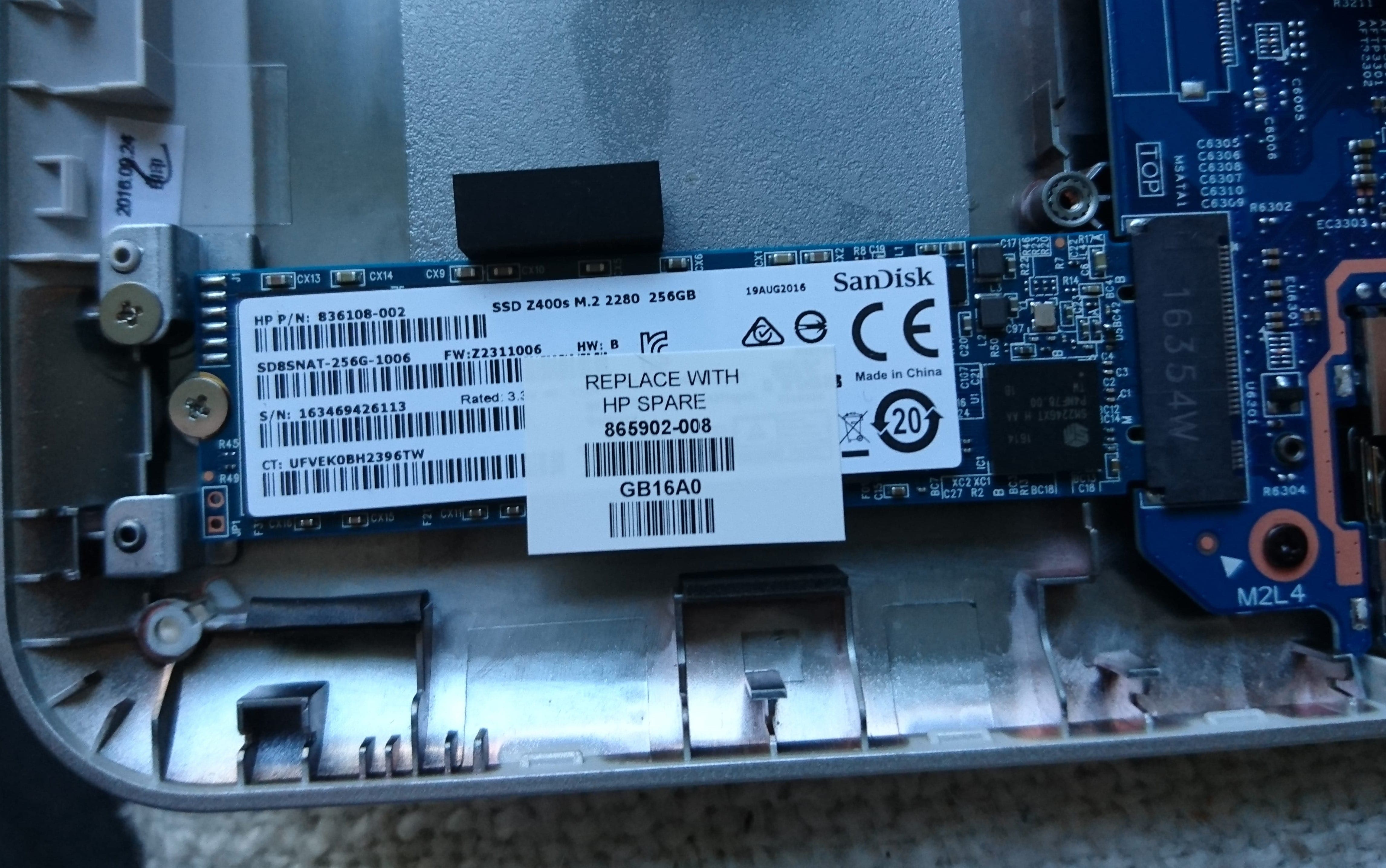 Solved: Pavilion X360 13-u101na ssd upgrade m2 sata or m2 pcie? - HP  Support Community - 5912956