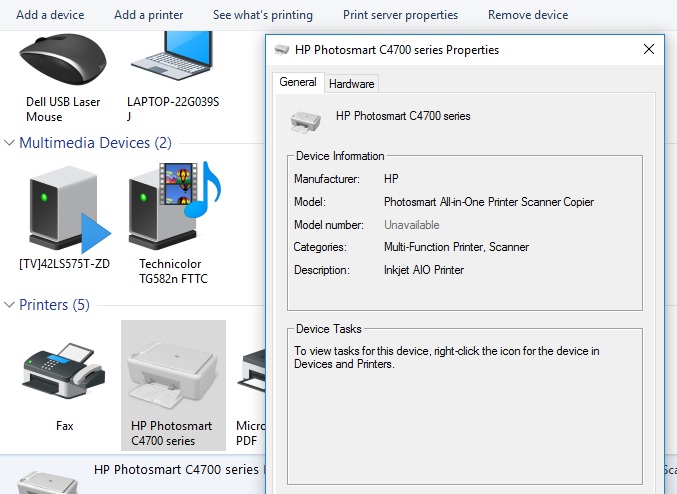 Photosmart C4700 - critical failure when trying to install o... - HP  Support Community - 6054674