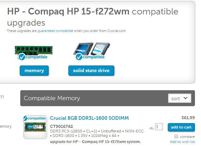 Solved: regarding HP 15-f272wm RAM - HP Support Community - 6077991