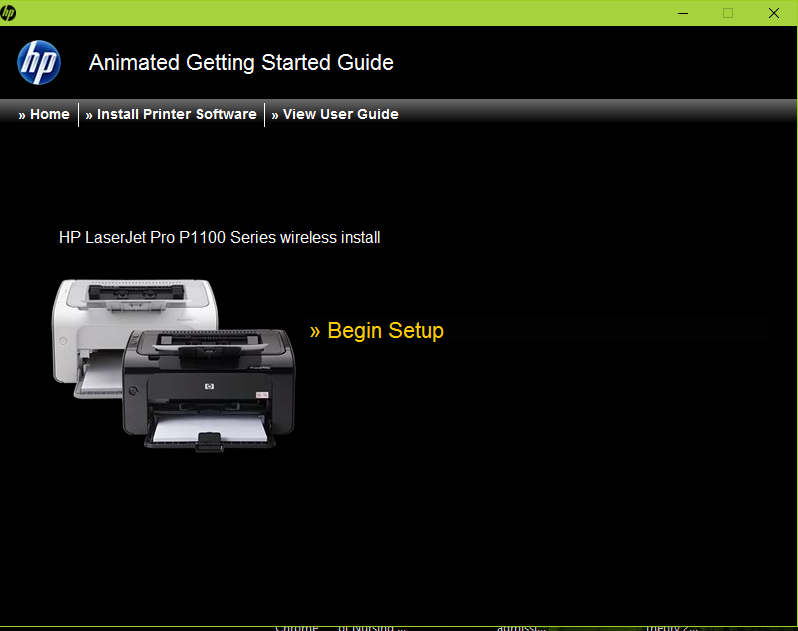 hp p1102w manual wireless setup