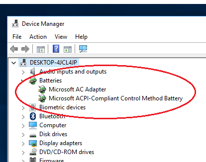 Microsoft Composite Battery Driver Windows 10