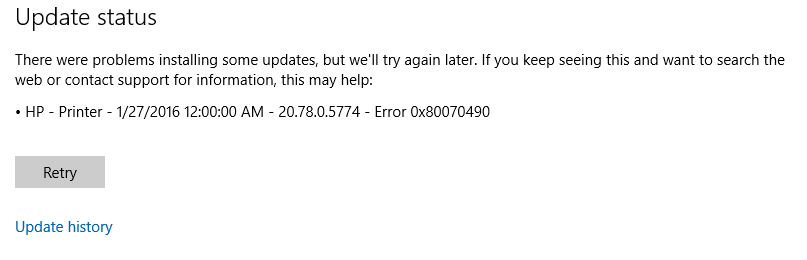 After installation, printer not available - HP Support Community - 6079487