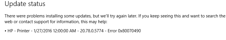 After installation, printer not available - HP Support Community - 6079487