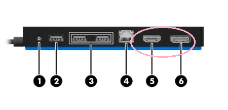Solved: Connecting external monitor to USB-C Dock - HP Support Community -  6111893