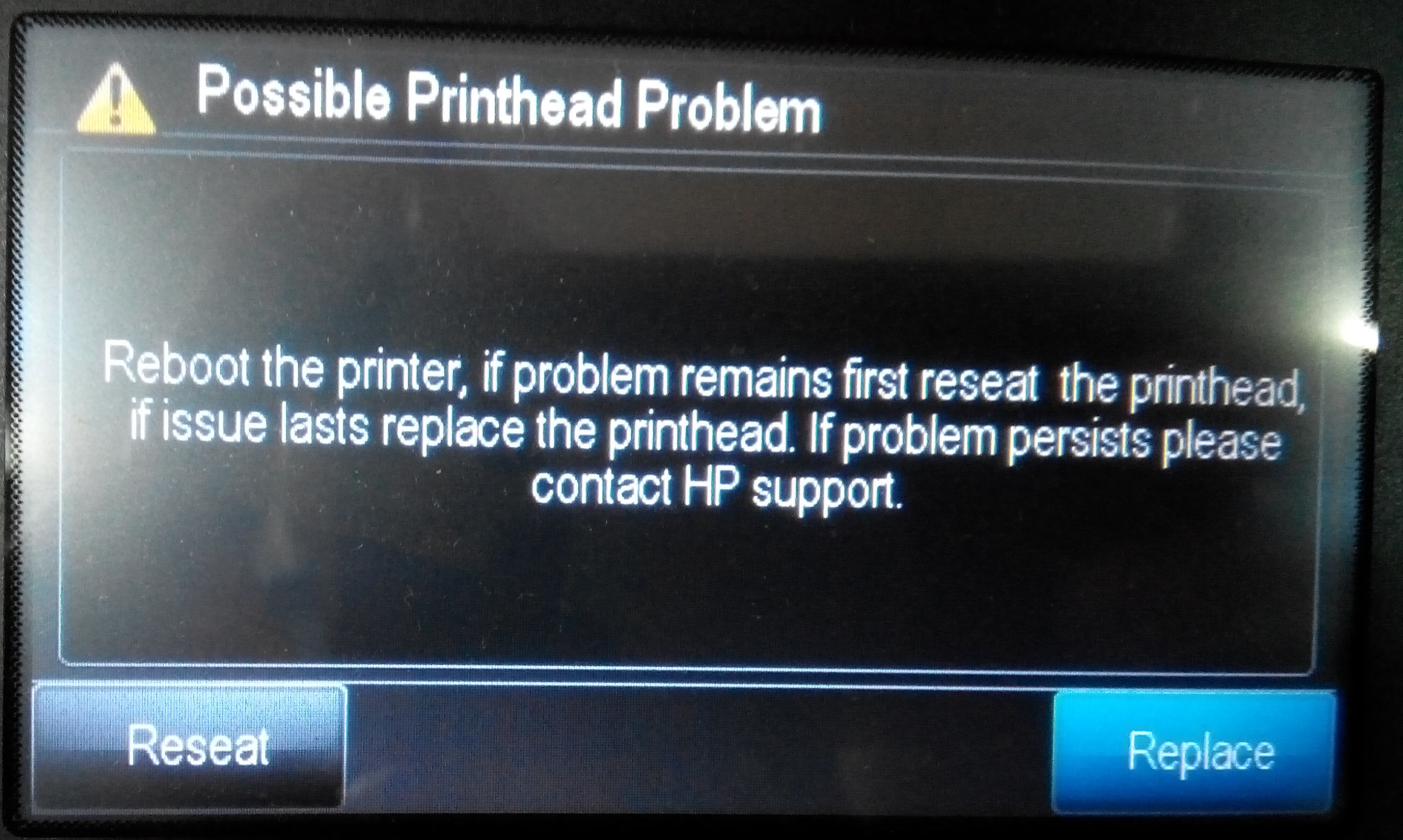 possible printhead problem on hp t520 - HP Support Community - 6120523