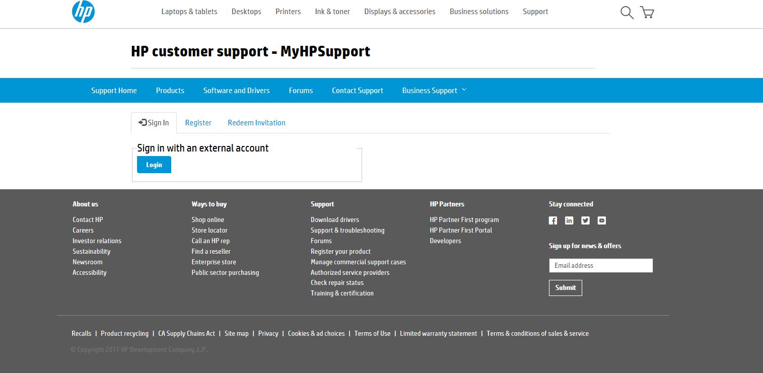 Not able to login in HP partner portal - HP Support Community - 5374053