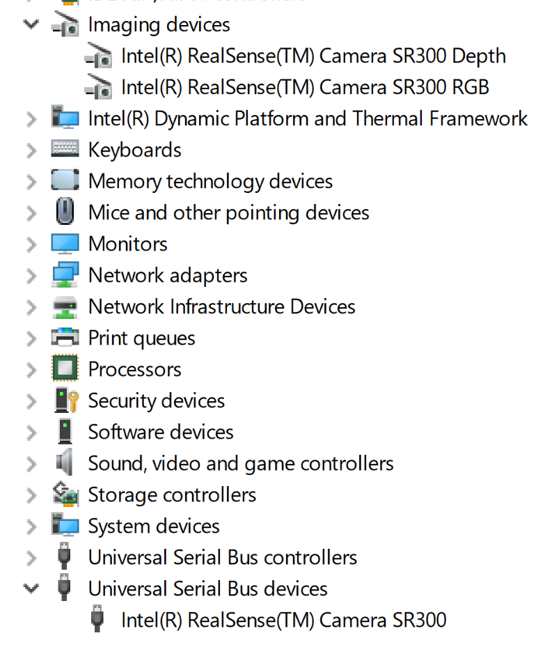 Solved: Windows update disables SR300 realsense cameras - HP Support  Community - 6153083
