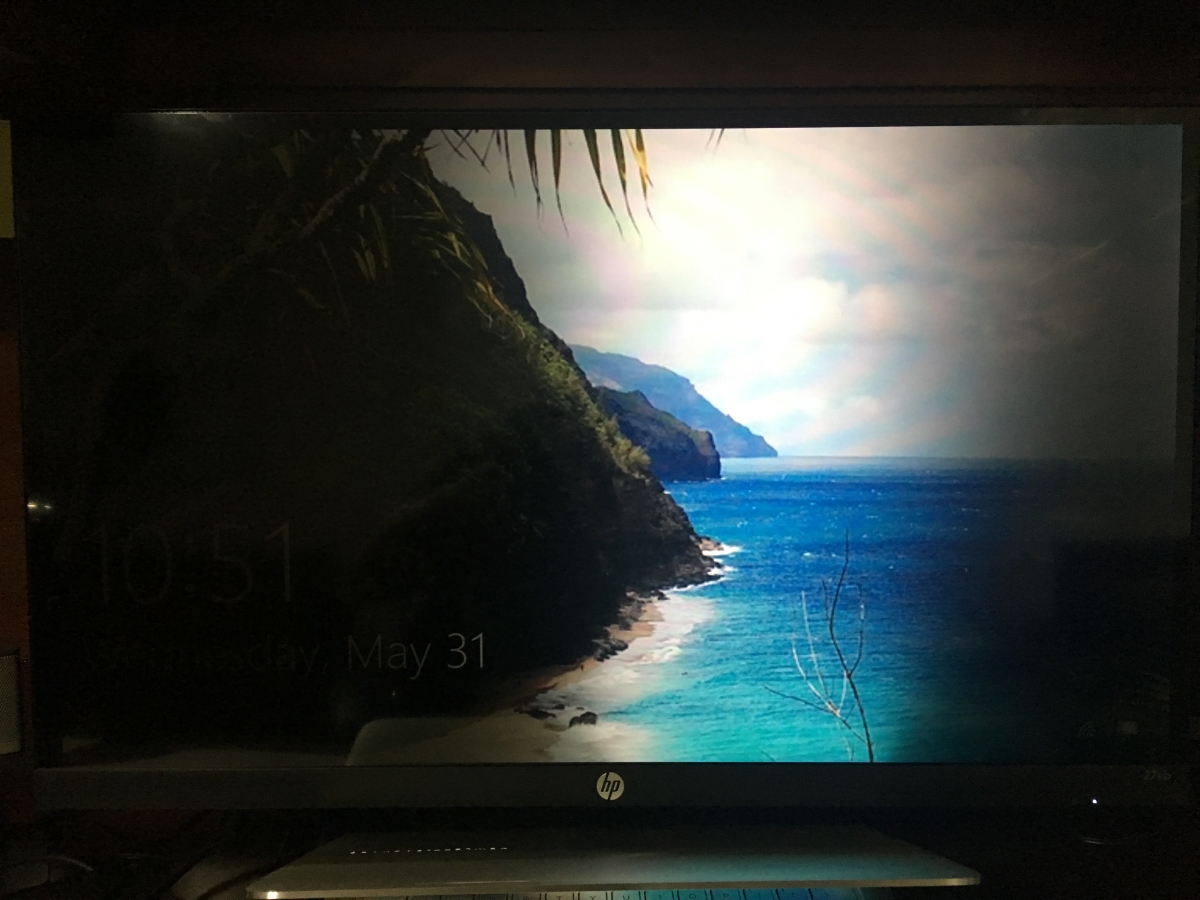 Solved: Partially Dim display HP 27eb - HP Support Community - 6151247
