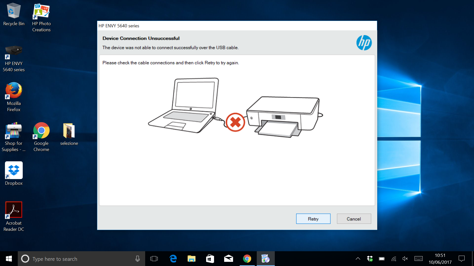 HP ENVY 5640 Not Working after recent Windows 10 Update - Page 2 - HP  Support Community - 6149042
