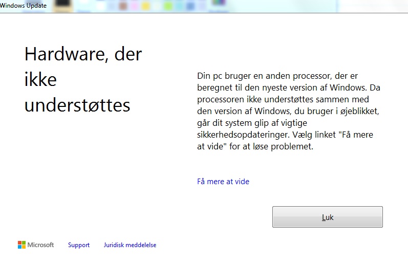 Solved: CPU not supported for Win 7 x64 ? - HP Support Community - 6170696