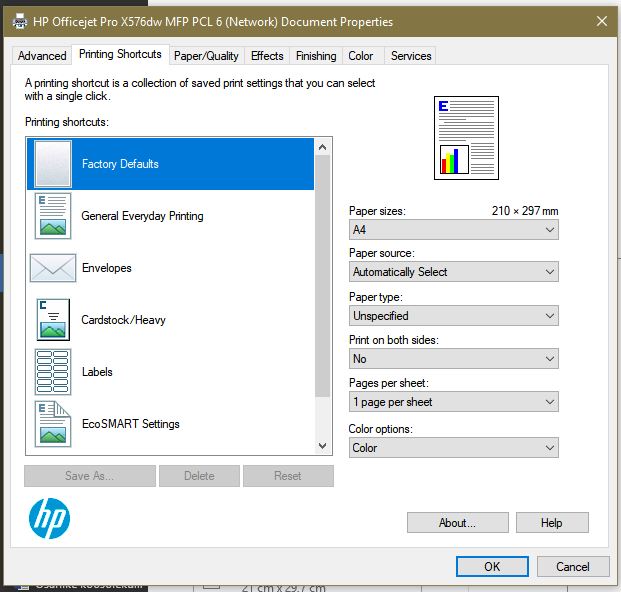 Print preferences dialog incorrect scale HP Support Community 6177194