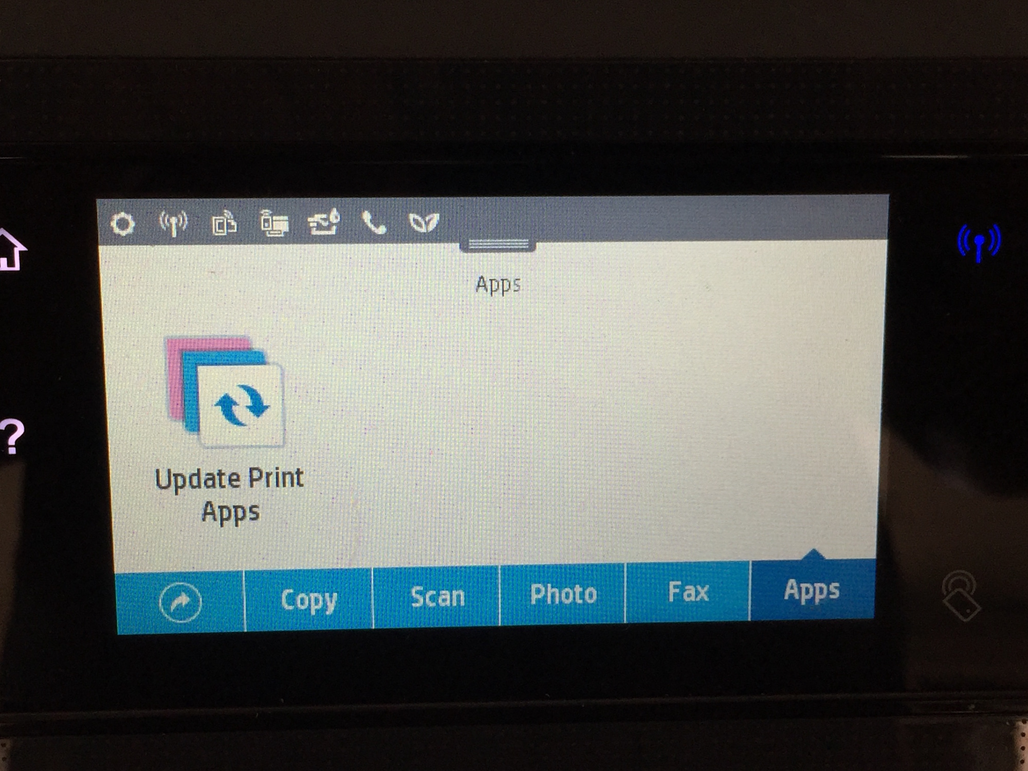 Update Print Apps