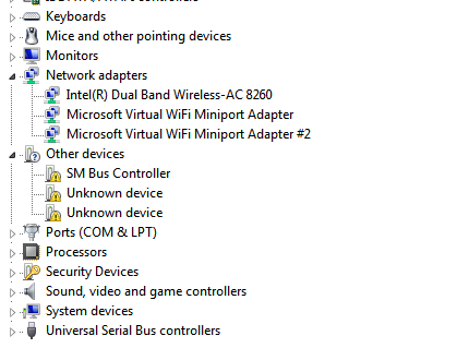 Microsoft Virtual Wifi Miniport Adapter Fix
