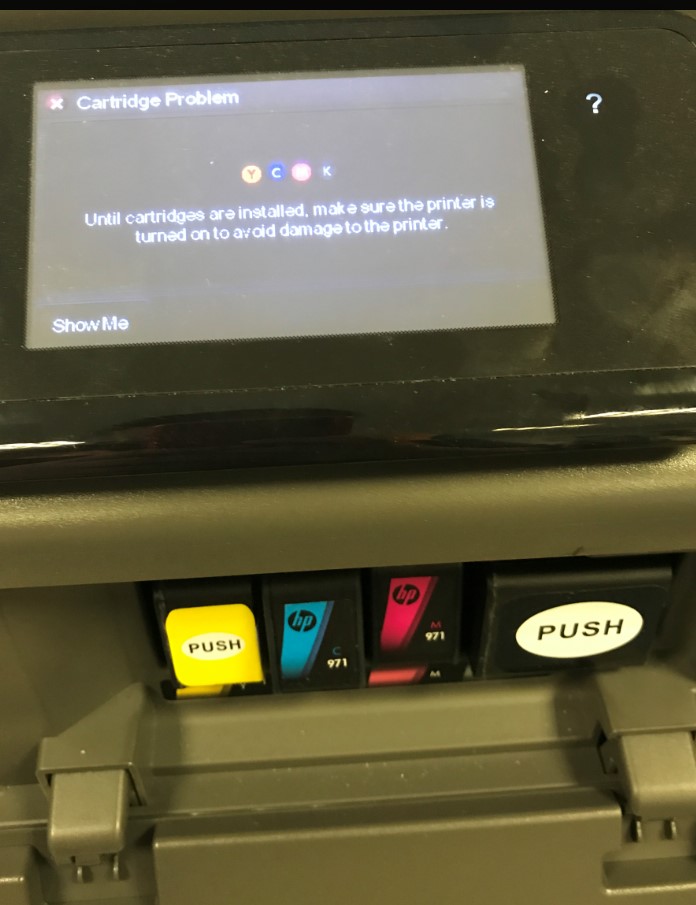 Cartridge Jam in HP Officejet Pro X476dw MFP [Cannot remove HP