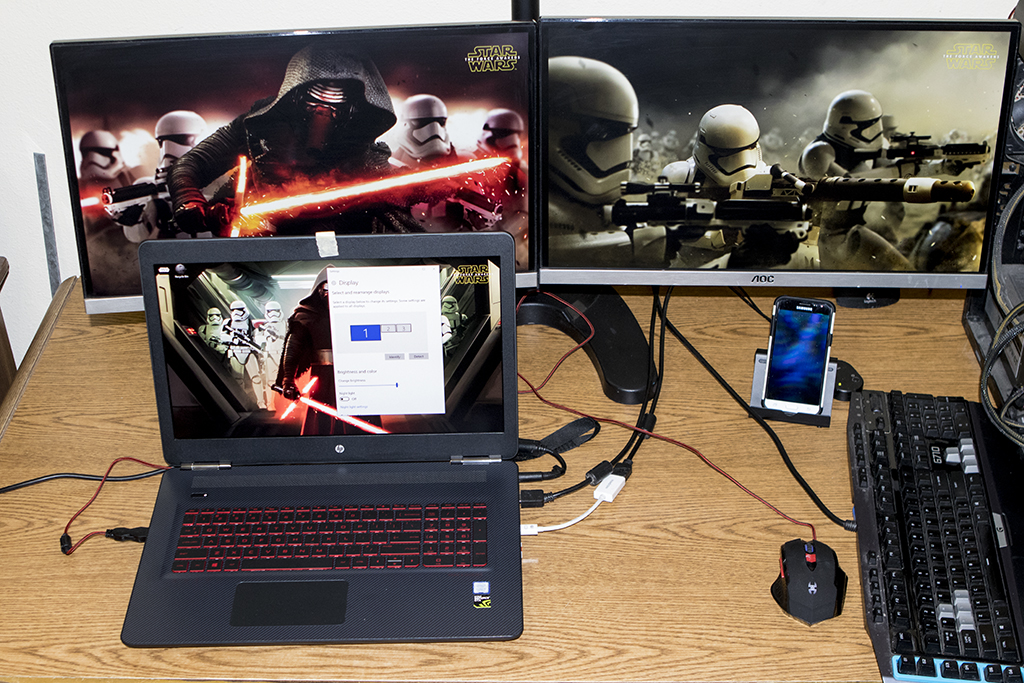 Solved: Connecting 2 monitors to the new OMEN laptop - HP Support Community  - 6220759