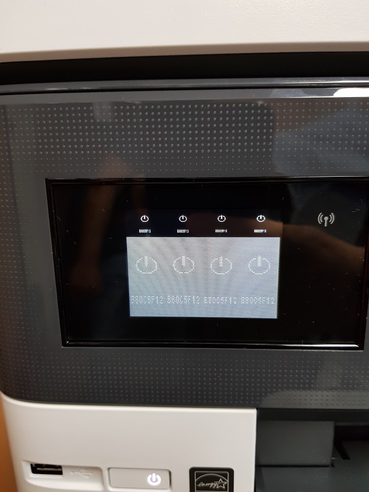 ADD A PRINTER DIALOG CRASHES IMMEDIATELY visual data 8