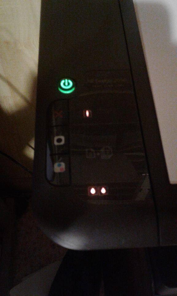 HP DESKJET 2050 BLINKING LIGHTS AND TRICOLOR CARTRIDGE PROB... - HP Support  Community - 6251545