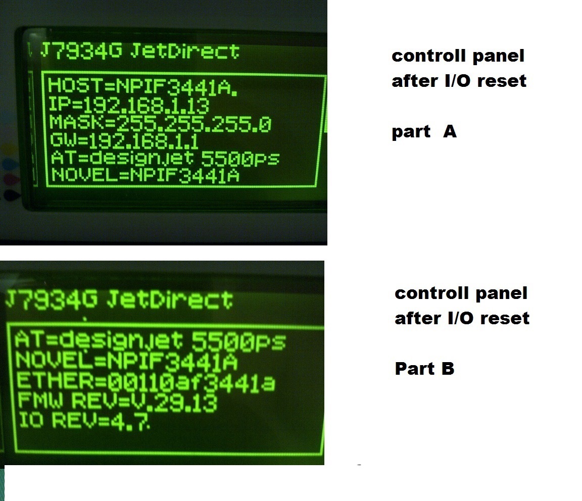 Solved: networking a designjet - HP Support Community - 6239085