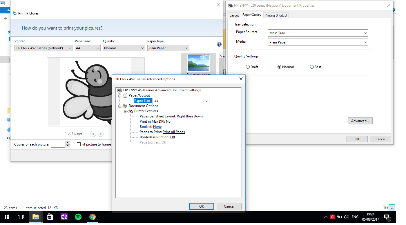 Solved: Envy 4520 printing in b/w only - HP Support Community - 6257148