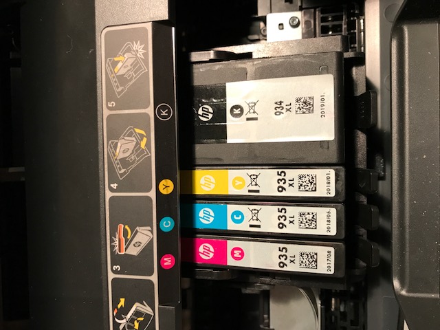 HP 934, 934XL, 935 & 935XL Ink Cartridge Errors