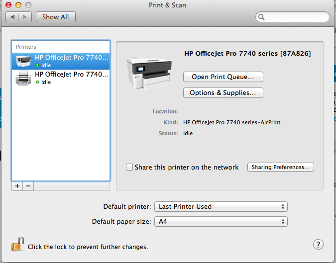 OfficeJet Pro 7740 - Device Not seen - HP Support Community - 6281219