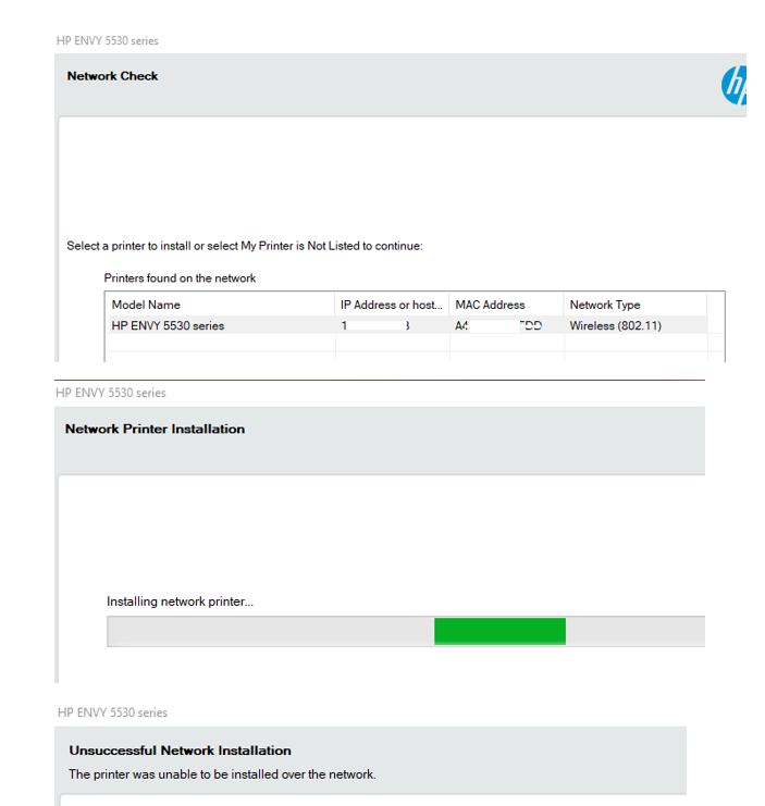 hp envy 5532 wireless setup