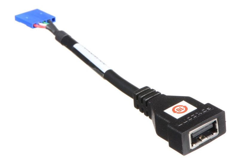 USB 2.0 interface, one, at this end