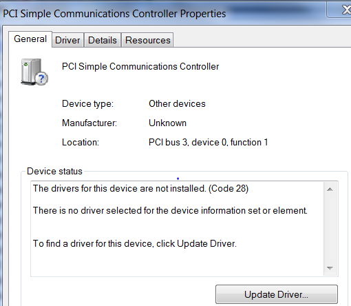 Hp pavilion g6 1d3800 pci simple communications controller driver windows 10