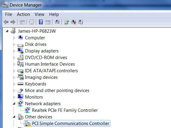 Hp Pci Simple Communications Controller Driver Windows 10 64 Bit