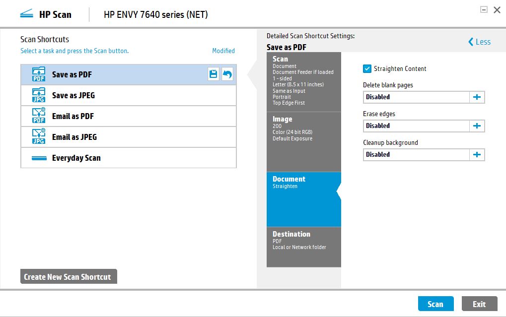 Scanning Slanted - HP Support Community - 6329287