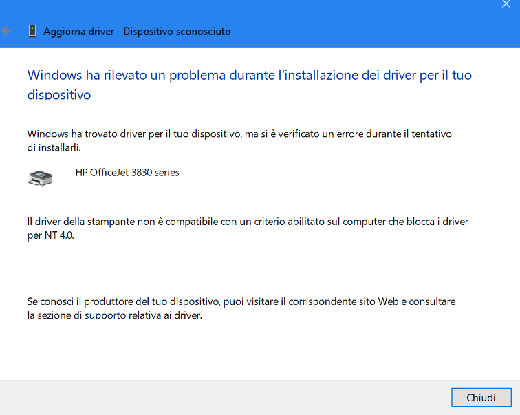 Solved: Problems with the driver installation HP OfficeJet 3830 - HP  Support Community - 6259766