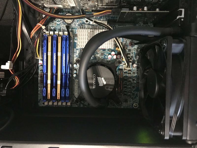 Corsair H55 in LGA1366 Socket