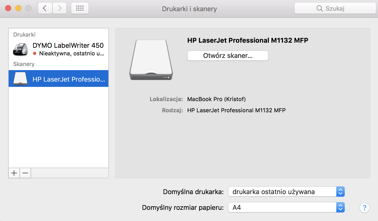 excepto por Recurso colateral LaserJet M1132 MFP doesn't work on macOS - HP Support Community - 6332509