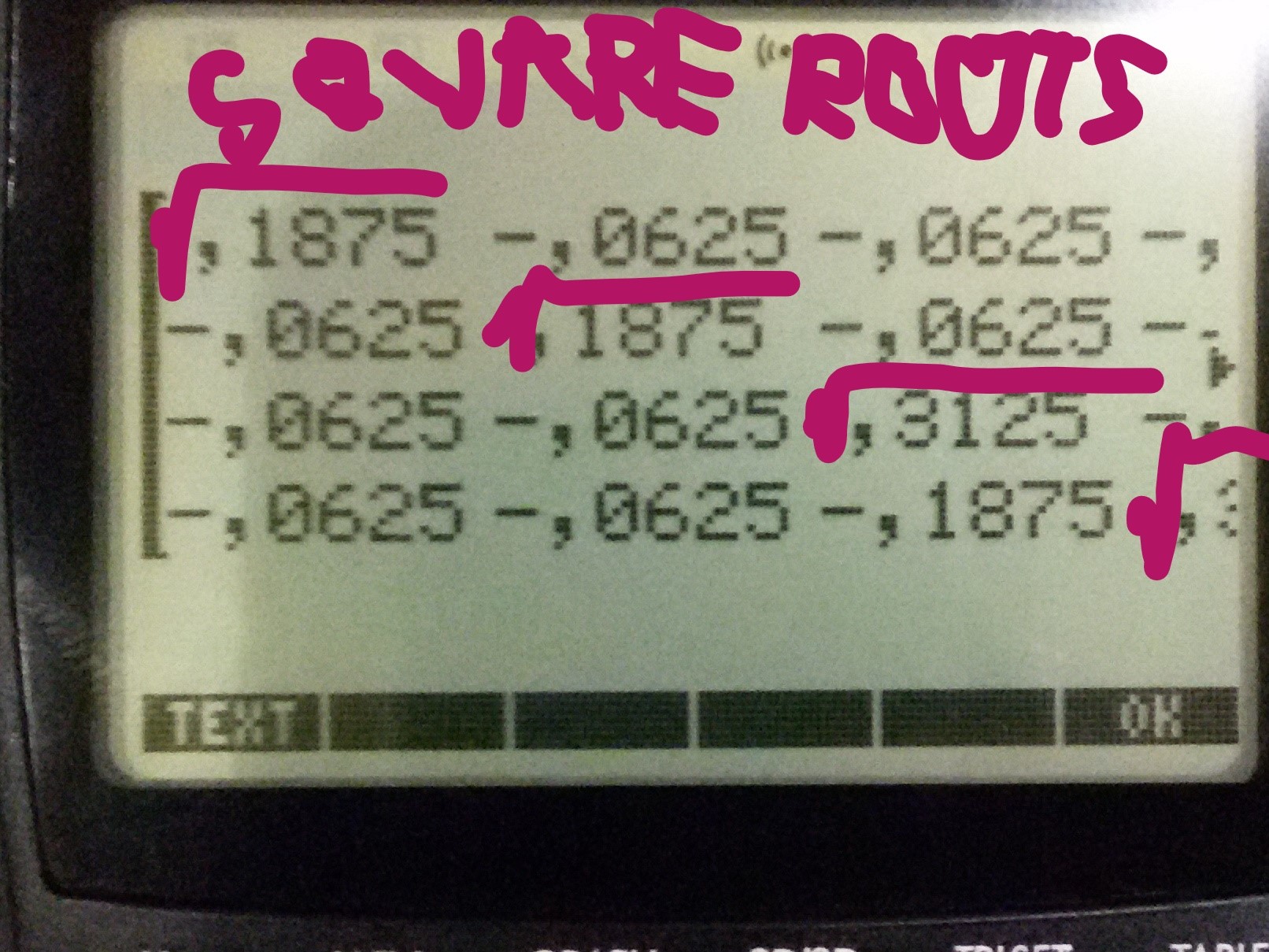 Solved How To Write A Square Root Elements In Diagonal Of Square Ma