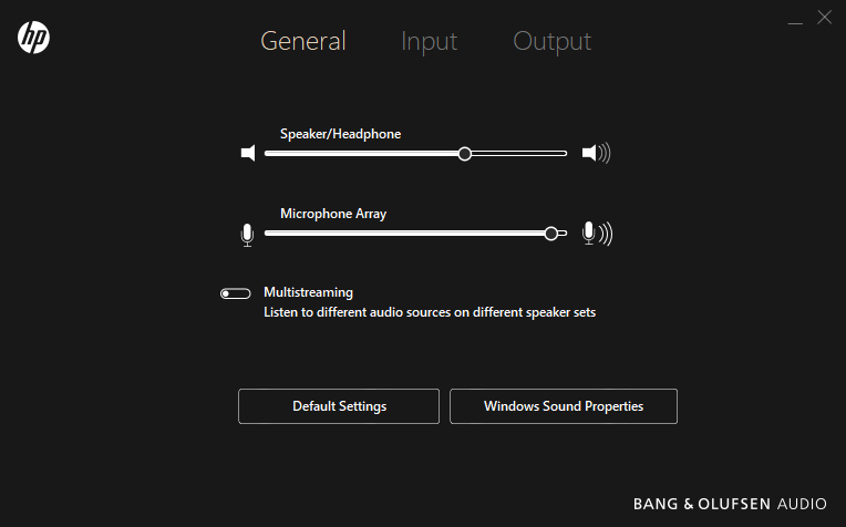 How to replace "Bang & Olufsen Audio Control" with "Realtek ... - HP  Support Community - 6363249