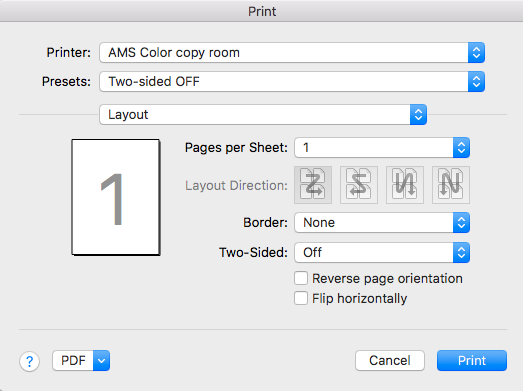 Why is my printer defaulting to 2 sided printing hp support 