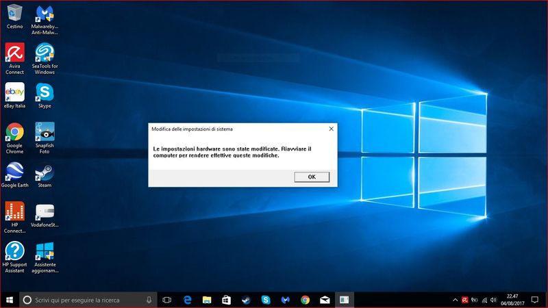 Solved: Windows 10 Creators Update: Restart the system to upgrade th... -  HP Support Community - 6382968
